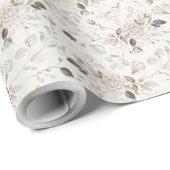 Elegant Wedding & Bridal Shower Wrapping Paper Cadeaupapier (Rol Hoek)