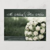 Elegant Wedding Briefkaart (Voorkant)