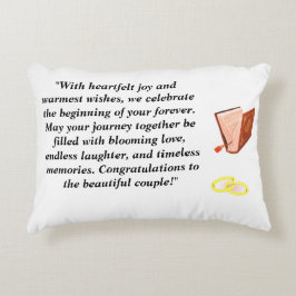 Elegant Wedding Card – Chic Black Heels with Pink  Accent Kussen