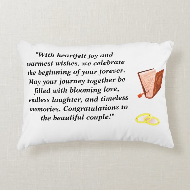 Elegant Wedding Card – Chic Black Heels with Pink  Accent Kussen (Voorkant)