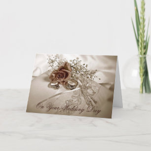 Elegant Wedding Card Kaart
