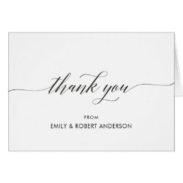 Elegant Wedding, Dank u Kaarten, Modern, Klassiek