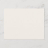 Elegant Wedding Details Card with QR Code Kaart (Achterkant)