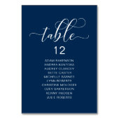 Elegant Wedding Dinner, gastzitje Kaart (Achterkant)