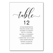 Elegant Wedding Dinner, gastzitje