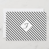 Elegant Wedding Dress Bridal Shower Kaart (Achterkant)