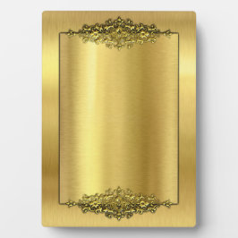 Elegant Wedding Easel, Gold Fotoplaat