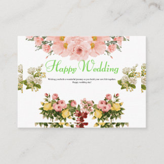 Elegant Wedding Enclosure Details Card Informatiekaartje