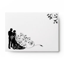 Elegant  WEDDING ENVELOPES (10)