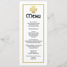 Elegant Wedding Faux Gold Celtic Cross Wedding