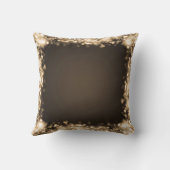 Elegant Wedding Favor Sparking Lights Gold Kussen (Achterkant)