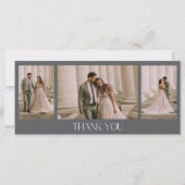 Elegant Wedding Foto Hartelijk dank (Voorkant)