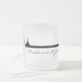 Elegant Wedding Glass Matglas Koffiemok (Center)