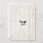 Elegant Wedding Gold Pineapple Couple Rustic Wood Kaart (Achterkant)