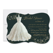 Elegant Wedding Gown Gold Sparkle Vrijgezellenfees