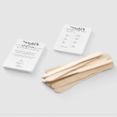 Elegant Wedding Handwaaier (Niet-gemonteerd)