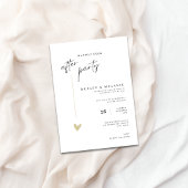 Elegant Wedding Happily Ever After Party Kaart