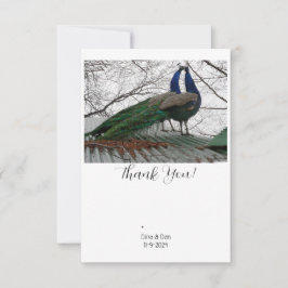 Elegant Wedding Hartelijk dank Bedankkaart