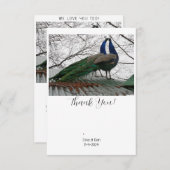 Elegant Wedding Hartelijk dank Bedankkaart (Voorkant / Achterkant)