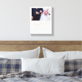 Elegant Wedding Hartelijk dank Canvas Afdruk (Insitu (Slaapkamer))