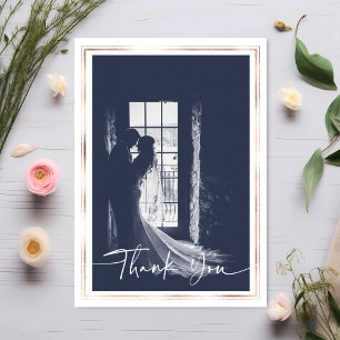 Elegant Wedding Hartelijk dank Kaart