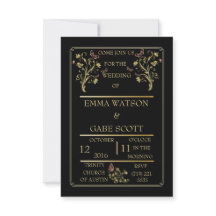  Elegant WEDDING INVITATIE