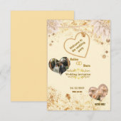 Elegant Wedding Invitation  Bedankkaart (Voorkant / Achterkant)