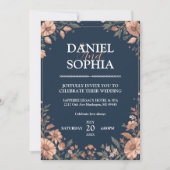 Elegant Wedding Invitation card Kaart (Voorkant)