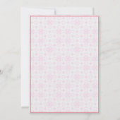 Elegant Wedding Invitation Card Kaart (Achterkant)