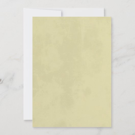 Elegant Wedding Invitation Card Kaart (Achterkant)