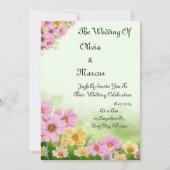 Elegant Wedding Invitation Kaart (Voorkant)