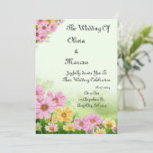 Elegant Wedding Invitation Kaart (Staand voorkant)