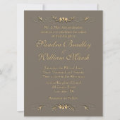 Elegant Wedding Invitation Kaart (Voorkant)