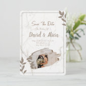 Elegant Wedding Invitation Kaart (Staand voorkant)