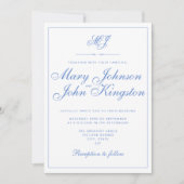 Elegant Wedding Invitation Kaart (Voorkant)