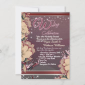 Elegant Wedding Invitation Kaart (Voorkant)