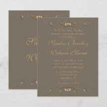 Elegant Wedding Invitation