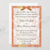 Elegant Wedding Invitation Kaart (Voorkant / Achterkant)