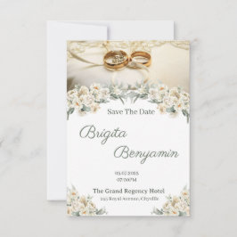 Elegant Wedding Invitation Kaart