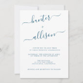 Elegant Wedding Invitation Kaart (Voorkant)
