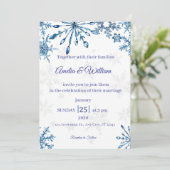 Elegant Wedding Invitation Kaart (Staand voorkant)