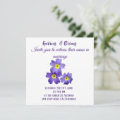 Elegant Wedding Invitation Kaart (Staand voorkant)
