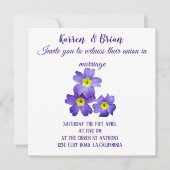 Elegant Wedding Invitation Kaart (Voorkant)