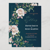 Elegant Wedding Invitation Kaarten voor jou (Voorkant / Achterkant)