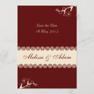 Elegant Wedding Invitation Save The Date
