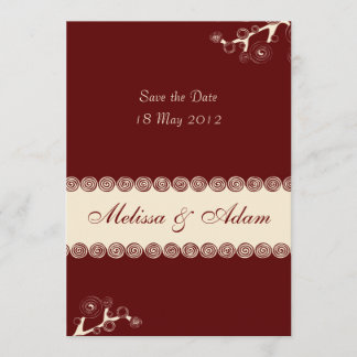 Elegant Wedding Invitation Save The Date