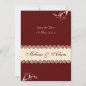 Elegant Wedding Invitation Save The Date (Voorkant)