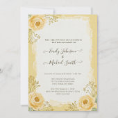 Elegant wedding invitation template, classic feestdagenkaart (Voorkant)