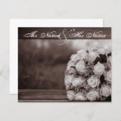 Elegant Wedding Invitations 12 (Voorkant / Achterkant)