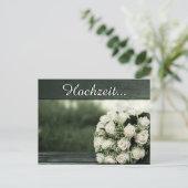 Elegant Wedding Invitations Briefkaart (Staand voorkant)